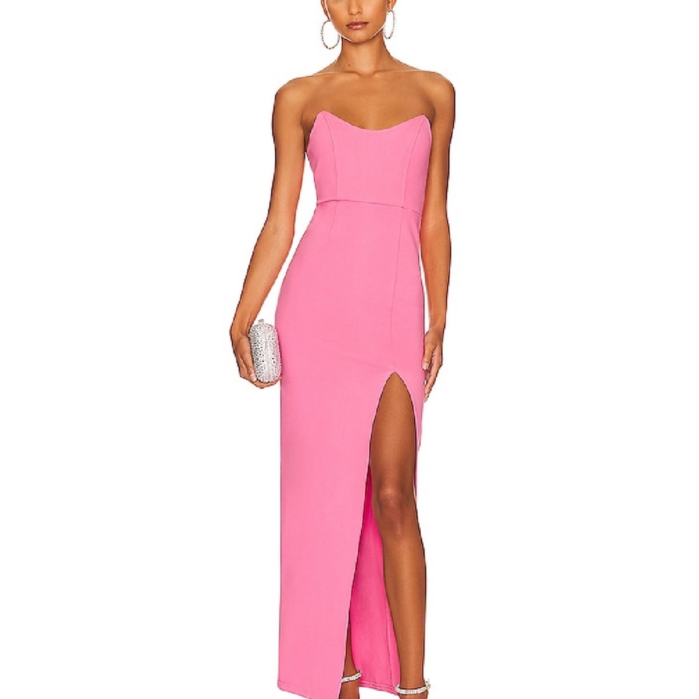 Revolve Superdown Ryleigh Strapless Maxi Dress - image 1